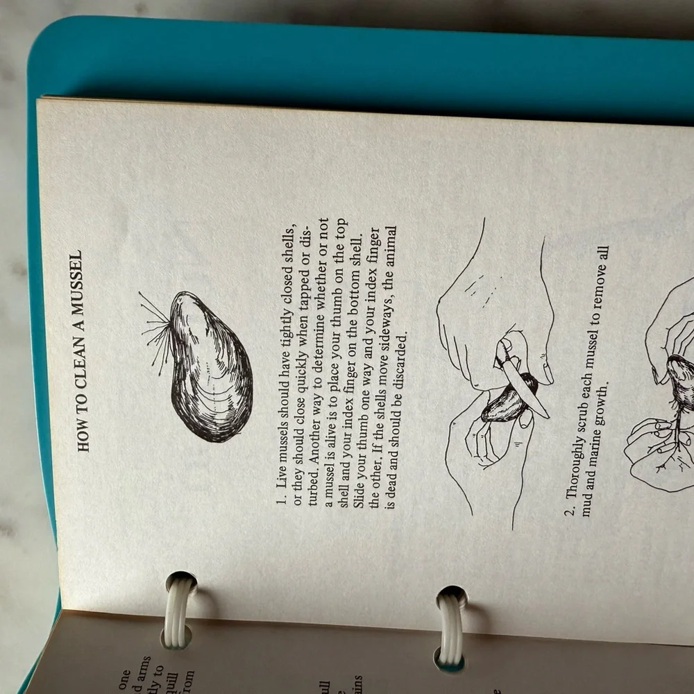 Randalls Seafood Cookery Guide vintage mcm recipe book